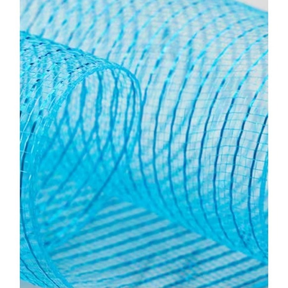21 inch deco mesh gorgeous light blue - Picture 2 of 3